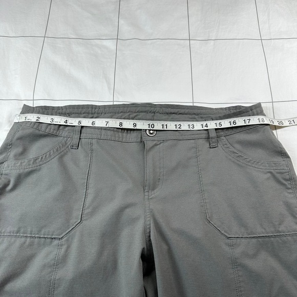Kuhl Pants Womens 16 Regular Gray Horizn Skinny Ripstop Hiking Travel Casual - Picture 8 of 12